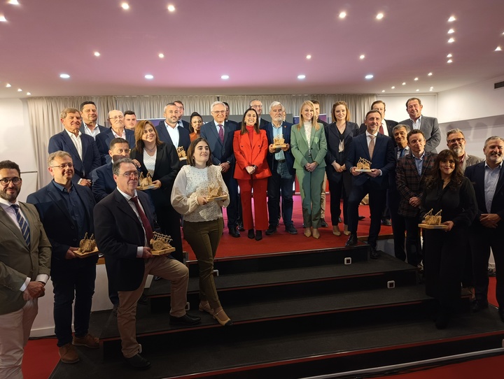 Sara Rubira reivindica el sector agroalimentario regional en la entrega de premios 'Diario del Campo' que organiza La7
