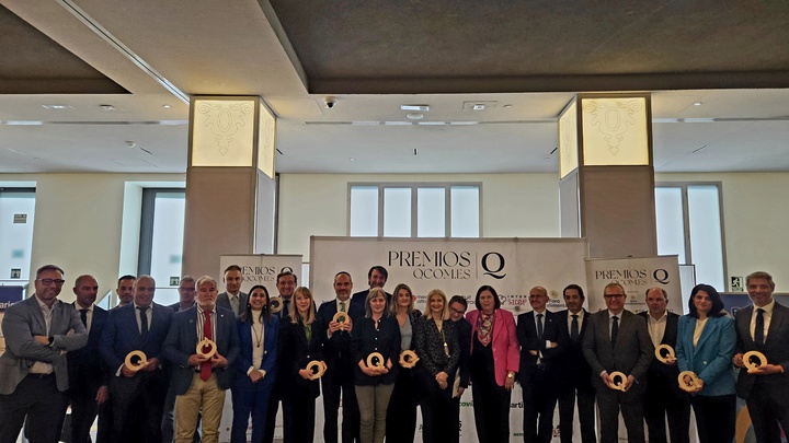 La consejera Sara Rubira participa en la entrega de premios 'Qcom.es', que reconocen a las empresas del sector agroalimentario nacional