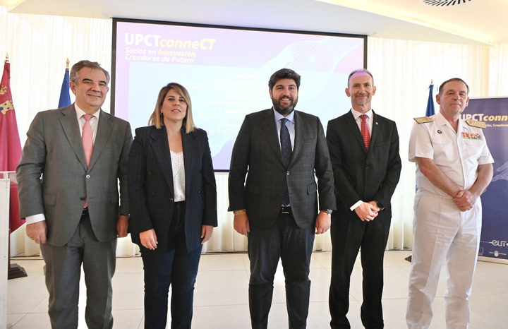 López Miras anuncia 52 millones de euros para la Universidad Politécnica de Cartagena en 2025