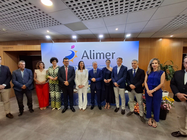 Rubira destaca la contribución de Alimer "en el desarrollo de la agricultura y la ganadería de la Región de Murcia" y reclama "el agua necesaria para seguir siendo la Huerta de Europa"