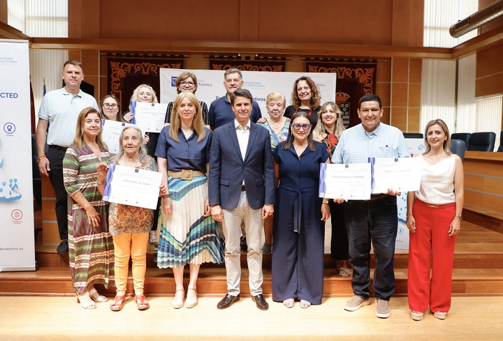 El Gobierno regional reconoce a las empresas turísticas distinguidas por su calidad en Molina de Segura