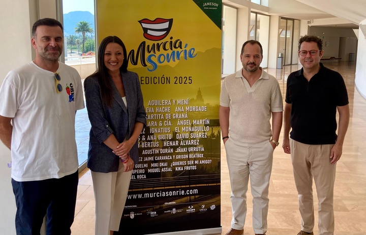 Presentación del festival Murcia Sonríe