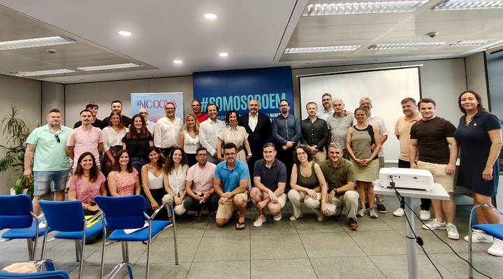 Participantes en el programa Incoova