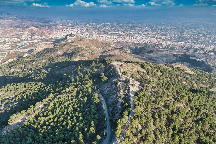 Sierra de la Torrecilla en Lorca.