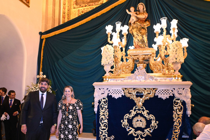 López Miras asiste a la apertura del Año Jubilar de la Virgen de las Maravillas y anima a visitar Cehegín para disfrutar de los actos programados