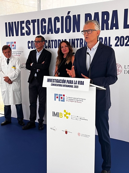 Imagen del artículo El Gobierno regional impulsa una inversión de 500.000 euros para promover ayudas a investigadores del IMIB