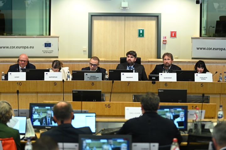 López Miras, en la Comisión de Recursos Naturales del Comité Europeo de las Regiones (2)