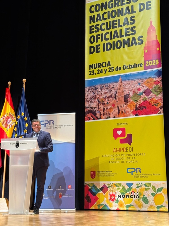 Más de 600 docentes participan en Murcia en el XIII Congreso Nacional de Escuelas de Idiomas