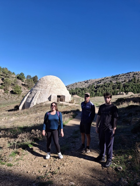 En Sierra Espuña, los británicos visitaron los pozos de la nieve.