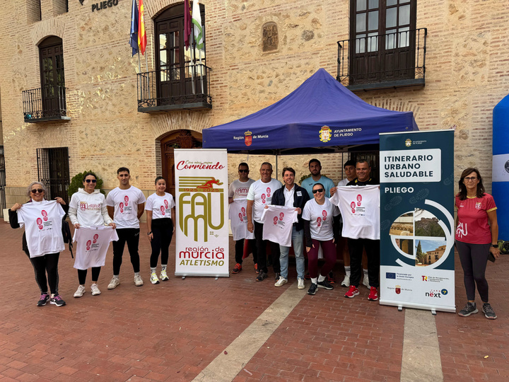 La Comunidad subvenciona la carrera popular Trail Pliego junto con una serie de eventos y acciones formativas sobre la actividad física