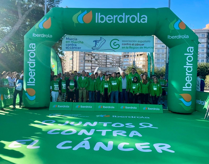 El Gobierno regional se suma un año más a la Asociación Española contra el Cáncer en su carrera solidaria 'Murcia en marcha contra el cáncer'