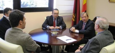 El director general de Carreteras se reúne con la Cámara de Contratistas de Obra Pública y con Frecom