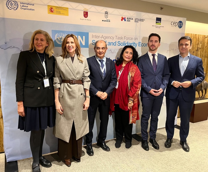 La consejera de Empresa destaca el liderazgo internacional de la Regi&oacute;n en la apertura del V Simposio T&eacute;cnico de la ONU sobre Econom&iacute;a Social