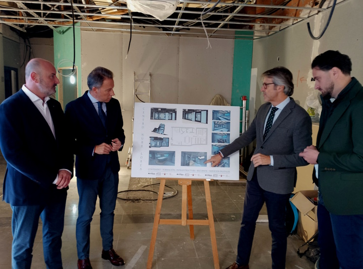 Declaraciones del consejero de Economía, Hacienda, Fondos Europeos y Transformación Digital, Luis Alberto Marín, sobre el estado de las obras del Centro Nube de Lorca