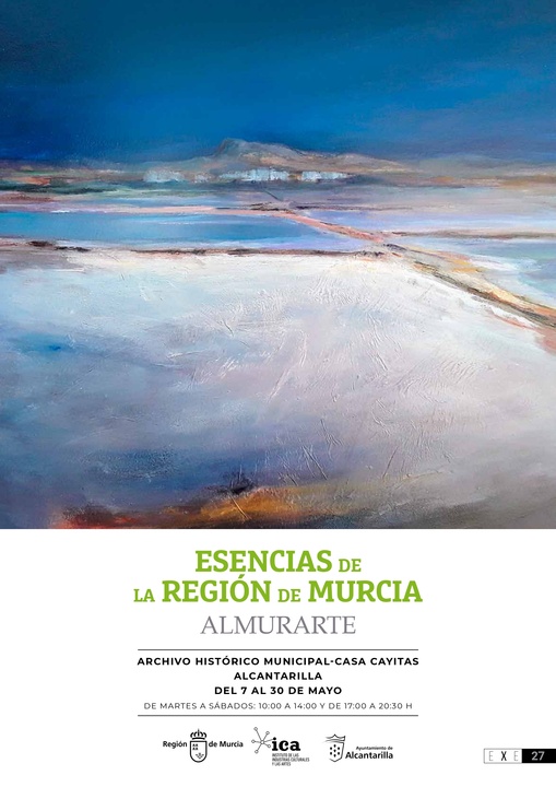 Cartel de la exposici&oacute;n de Asociaci&oacute;n Almurarte en Alcantarilla