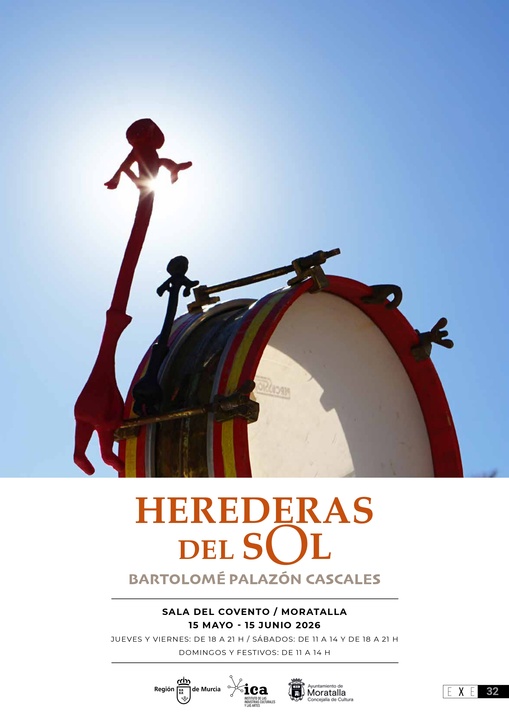 Cartel de la exposici&oacute;n de Bartolom&eacute; Palaz&oacute;n Cascales en Moratalla