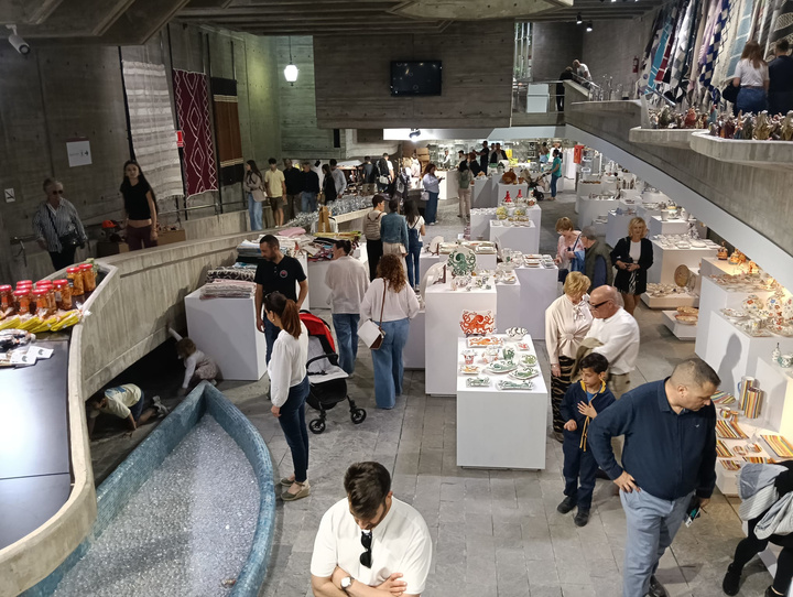 Imagen del Centro de Artesan&iacute;a de Lorca durante la Noche de los Museos de 2025.