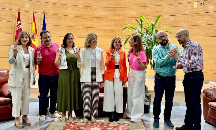 La consejera de Pol&iacute;tica Social, Familias e Igualdad, Conchita Ruiz, durante la presentaci&oacute;n de las nuevas modalidades de acogimiento flexible y ...