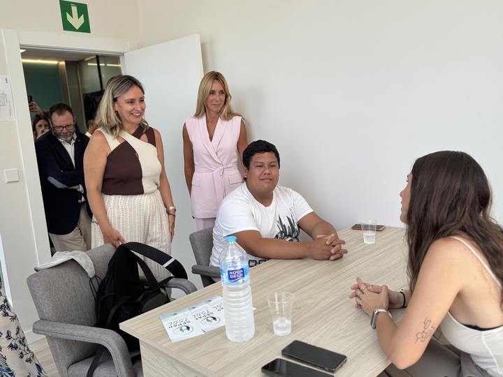 La consejera de Pol&iacute;tica Social, Familias e Igualdad, Conchita Ruiz, durante el acto inaugural del nuevo SEPAP de ISOL para personas con discapac...