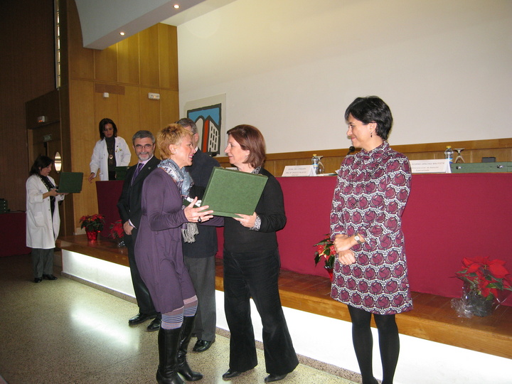 Acto de homenaje a los trabajadores jubilados del Hospital Morales Meseguer