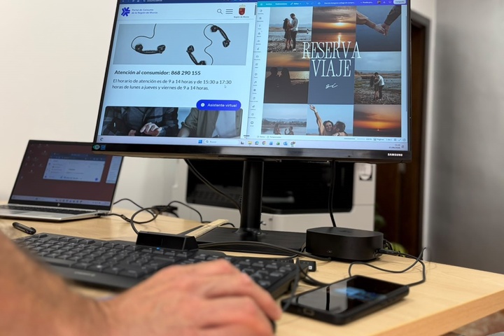 La Comunidad registra un aumento de las denuncias por irregularidades en las compras tur&iacute;sticas a trav&eacute;s de Internet