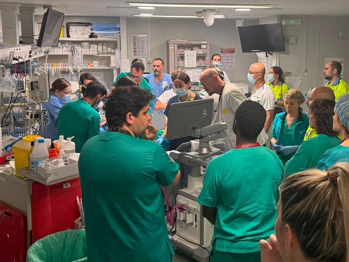 El nuevo protocolo del hospital de La Arrixaca implica a diferentes equipos de varias especialidades m&eacute;dicas para atender al paciente politraumatizado...