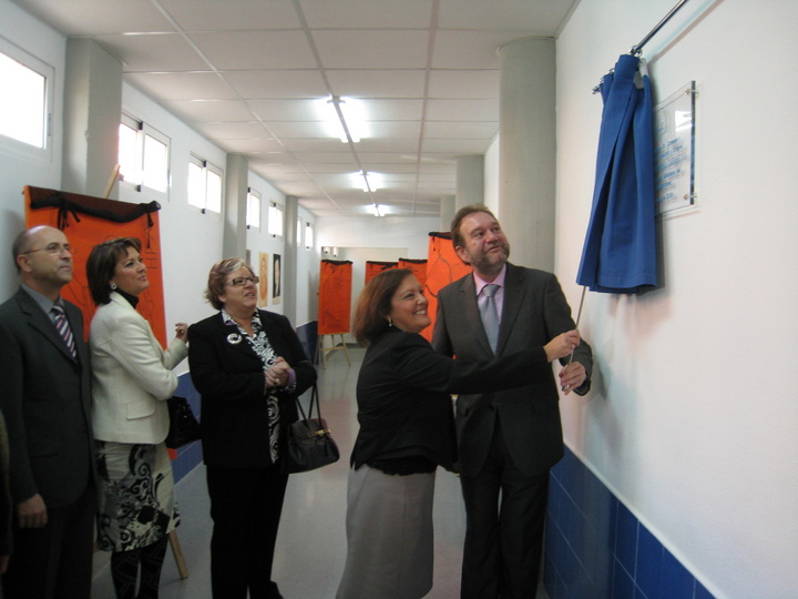 Inauguración de la Biblioteca Instituto de Enseñanza Secundaria Mediterráneo de Cartagena