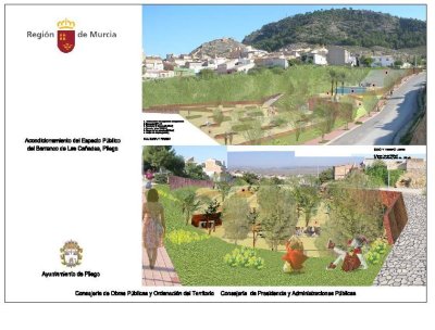 Acondicionamiento del nuevo anfiteatro del Barranco de las Cañadas en Pliego (3)