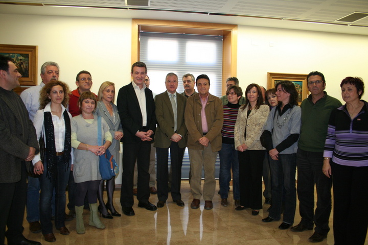 Valcárcel y Reverte reciben a la Comisión Ejecutiva de CCOO (2)