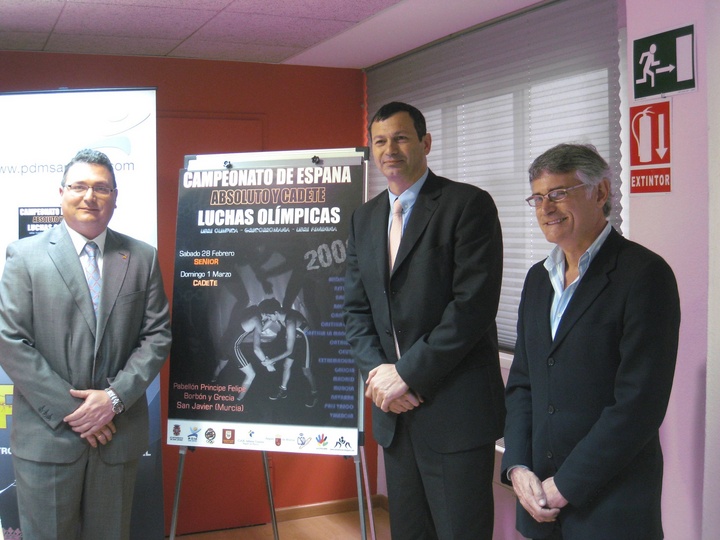 Presentación campeonao de España de Luchas Olímpicas