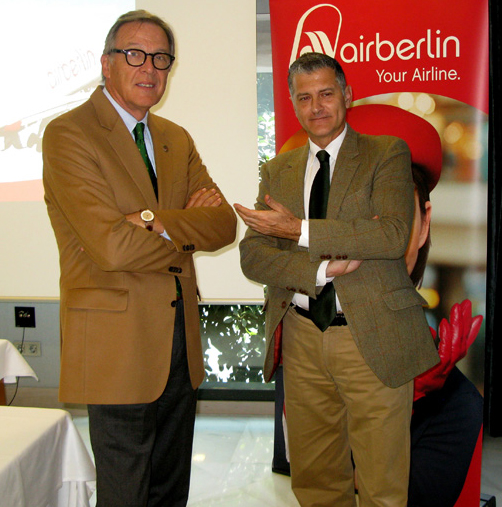El director general de Promoción Turística participa en la presentación de Air Berlín