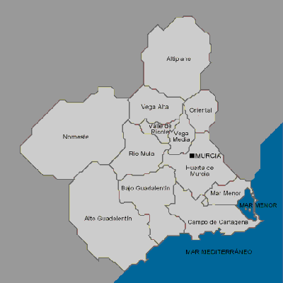 Mapa de Comarcas