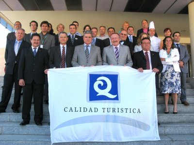 Entrega de la Q de Calidad Turística al hotel Thalasia de San Pedro