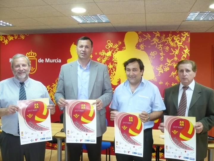 Presentación del Campeonato de España de Voleibol