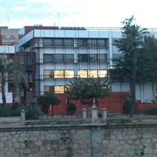 Vista general de uno de los edificios administrativos de la Dirección General de Función Pública