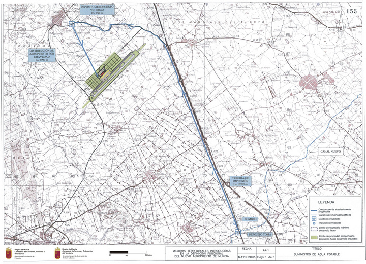 PLANO A4.1     Suministro de agua potable