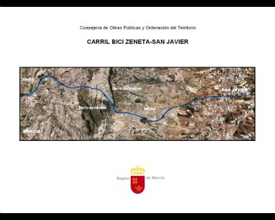 Carril bici de Murcia a San Javier