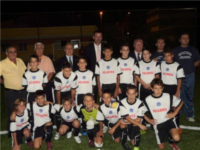 Peñalver inaugura las obras de mejora de un campo de fútbol en Molina de Segura