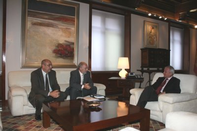 Valcárcel recibe al presidente del Sindicato Médico de la Región de Murcia (2)