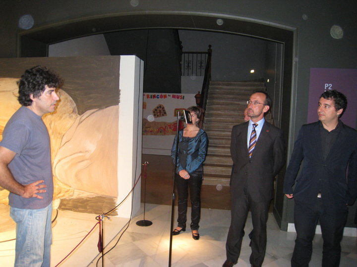 Imagen de la presentación de la exposición 'Perspectiva, Ciencia y Magia de la representación'.
