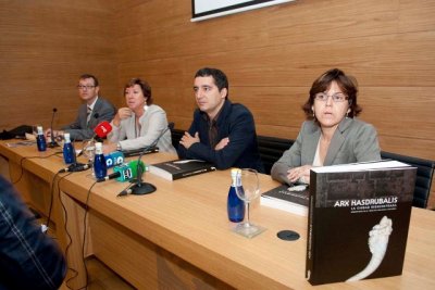 Presentación de la exposición 'Arx Asdrubalis. La ciudad reencontrada' en Cartagena