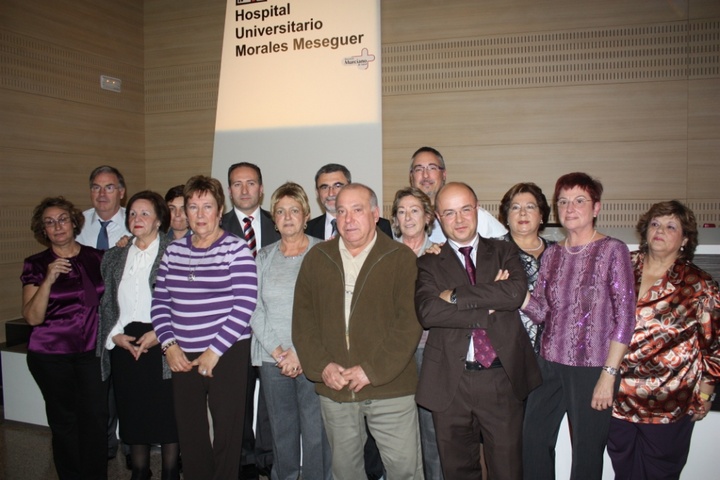 Entrega de placas a Jubilados Hospital Morales Meseguer