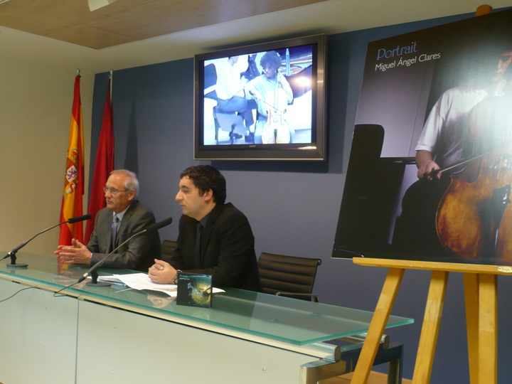 Presentación del concierto-homenaje al violonchelista murciano Miguel Ángel Clares (II)
