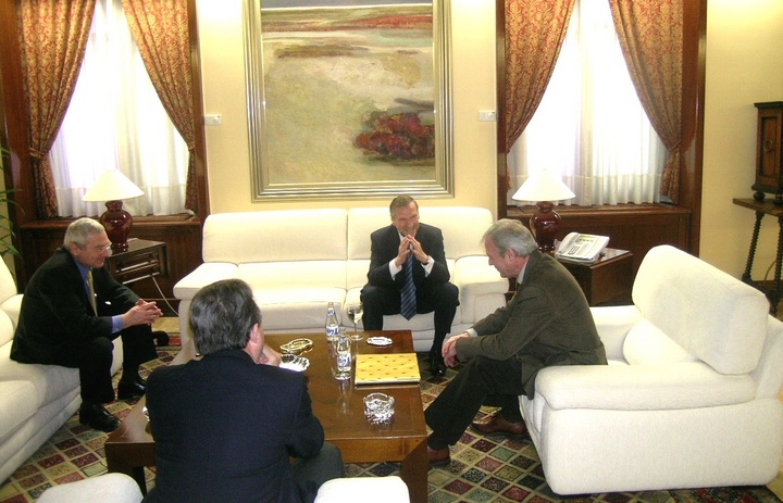 Valcárcel recibe al embajador de Israel