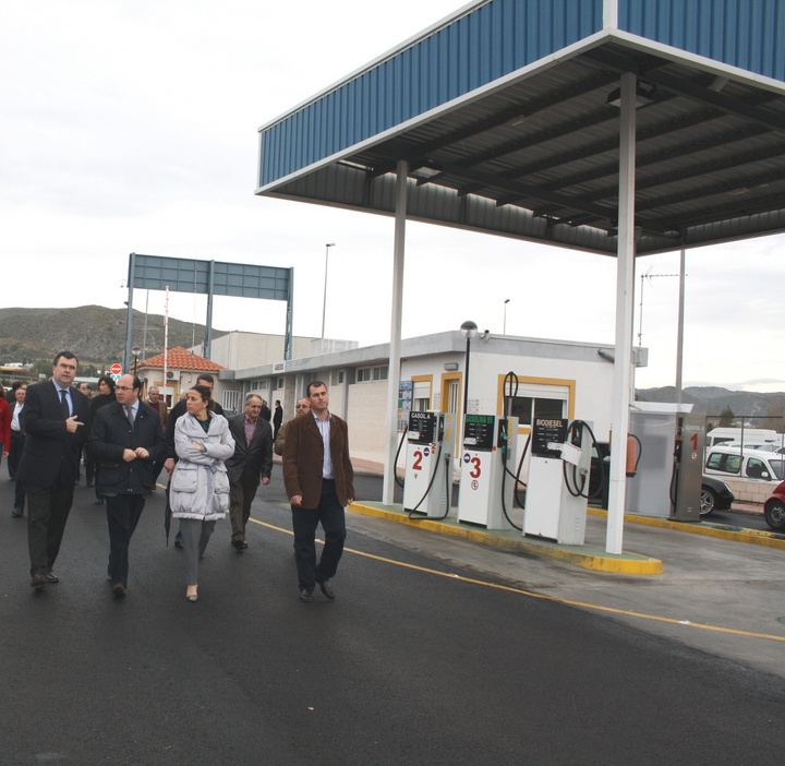 Centro Integral de Transportes de Puerto Lumbreras y visita a las obras carril bici del Valle del Guadalentín (1)