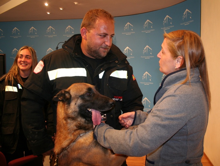 Unidad Canina de Salvamento de la Región de Murcia
