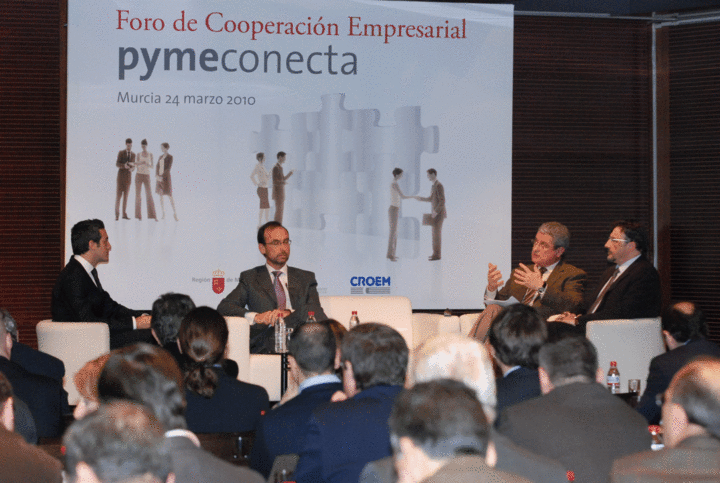 Imagen del foro de cooperación empresarial 'Pyme Conecta'