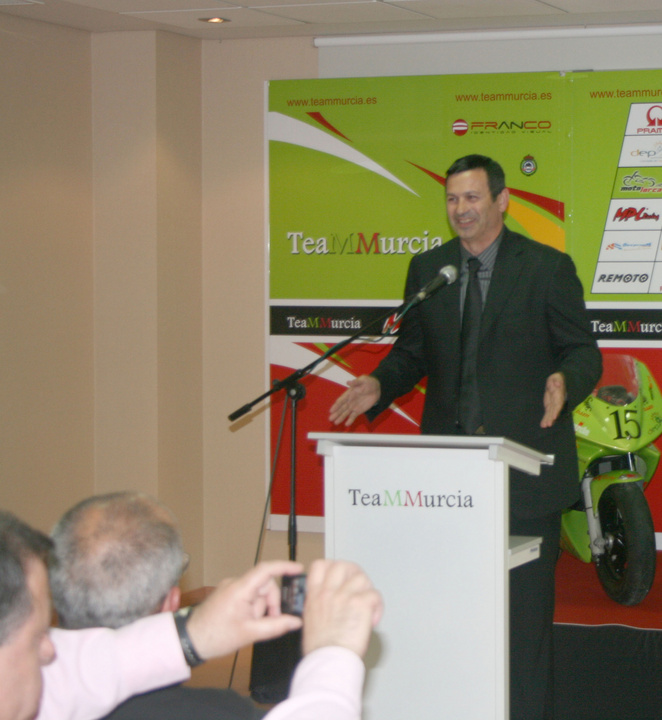 Presentación del equipo de motociclismo TeaMMurcia