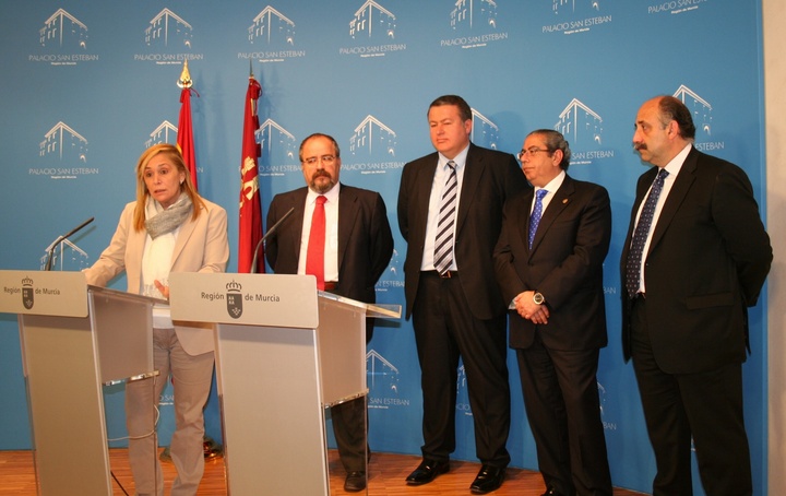 Presentación del 'I Encuentro de Colegios de Abogados Profesionales de la Región de Murcia'
