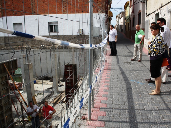 Visita a las obras de construcción de 16 nuevas viviendas de promoción pública en Moratalla y Calasparra 1